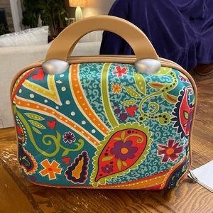 Hardcover/ light canvas  Toiletry Bag